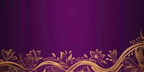 Indian style antique gold floral pattern background wallpaper with copy ...