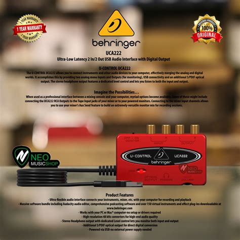 Behringer USB Interface 的图像结果