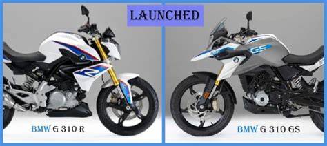 BMW G 310 R And G 310 GS Launched In India- Price, Features ...