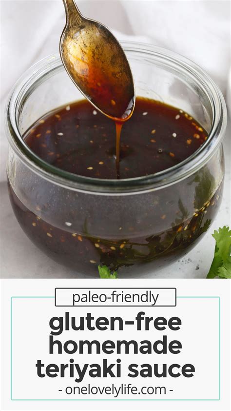 Gluten Free Teriyaki Sauce