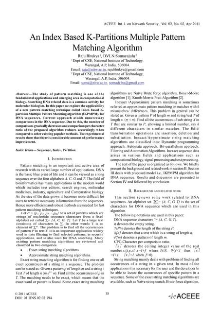 Image result for Horspool Pattern Matching