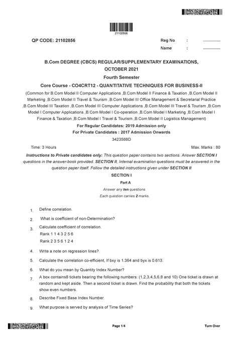 21102856 - Question paper corporate accounting - QP CODE: 21102856 Reg ...