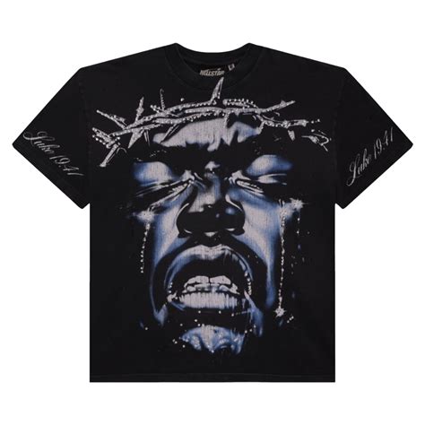 Hellstar Jesus Wept T-Shirt Black Price in India | Culture Circle