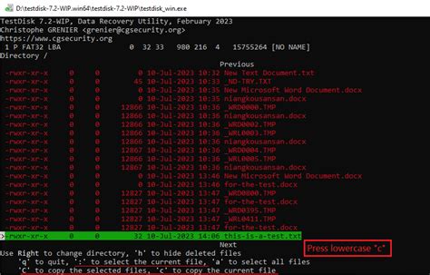 Image result for Using TestDisk to Recover Files From Formatted USB Drive