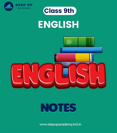 Class 9th English (NCERT) Complete Notes - Session 2024-25 | Step Up ...