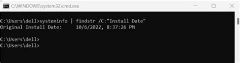 How to Find the Windows Install Date via Command Prompt - Tech Hyme