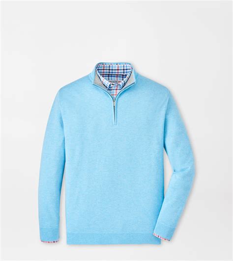 Coolspun Cotton Quarter-Zip Sweater | Men's Sweaters | Peter Millar