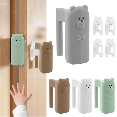 Buy SNOWIE SOFT 4Pcs Silicone Door Hinges Guards Baby Proofing Anti ...