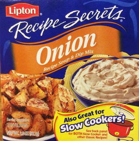 Lipton French Onion Dip Packet at Byron Wells blog