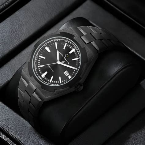 Exclusive 8877 Black Gents Analog Watch