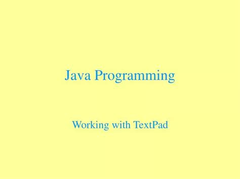 Image result for Presentation On Java Programming
