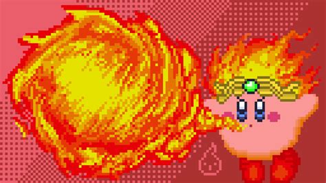 Kirby Fire Sprite