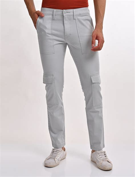 Men's 511 Slim Fit Light Grey Cargo Trousers – Levis India Store