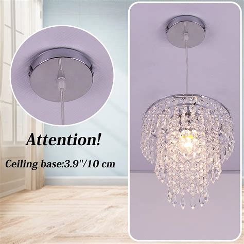 FRIXCHUR Mini Crystal Chandelier Lighting Fixture India | Ubuy