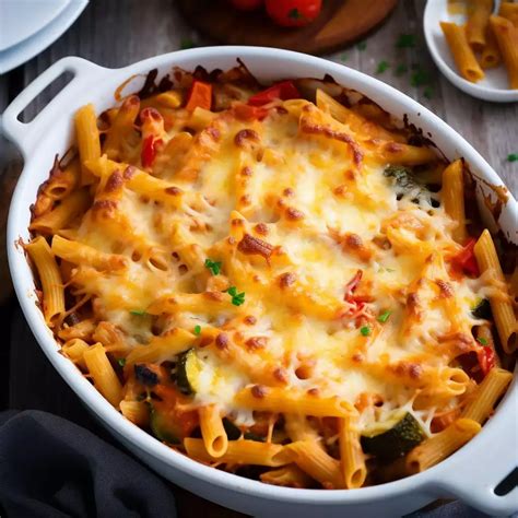 Vegetable Pasta Bake Recipe