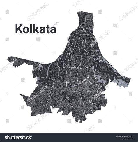 Calcutta City Map