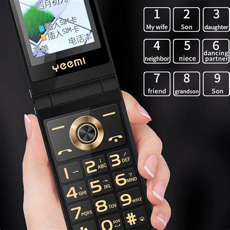 Pssopp Unlocked Senior Flip Phone, Senior Flip Phone Big India | Ubuy