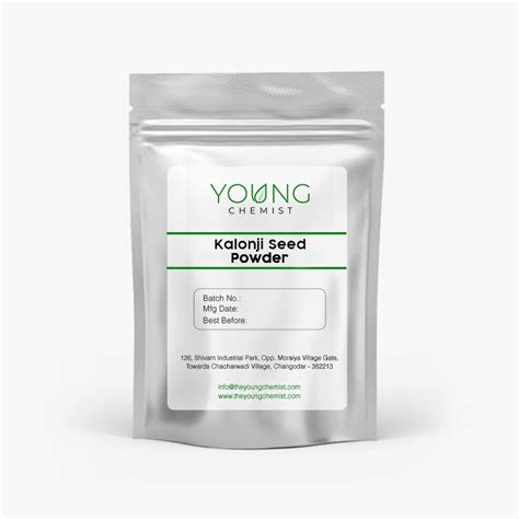 Kalonji Seed Powder - Natural and Pure Essential Oils - Raw Ingredients ...