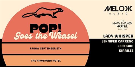 Lady Whisper at POP! Goes the Weasel, 481 Burwood Rd, Hawthorn, 8 ...
