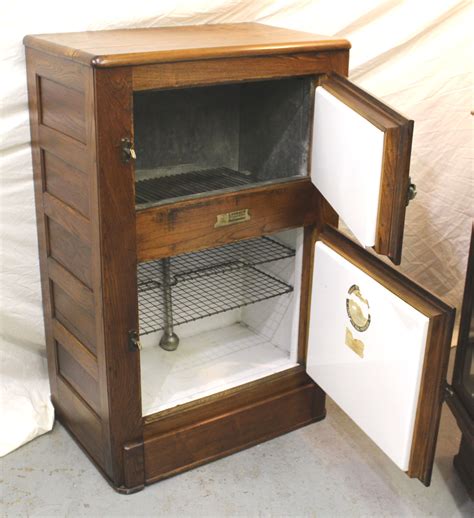 Antique Commercial Ice Box at Brandon Acosta blog