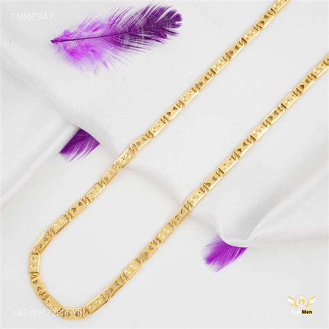 Designer Dual Heart Nawabi Chain for Man - FMMC947 – Freemen®