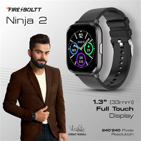 Buy Fire-Boltt Ninja 2 Full Touch Smartwatch in India | Save Upto 80% ...