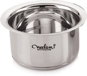 NEELAM Stainless Steel 13 22G Induction Bottom Tope, , Tope 2.55 L ...