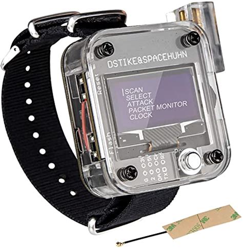 MakerFocus WiFi Test Tool ESP8266 WiFi Deauther Watch V3 DSTIKE NodeMCU ...