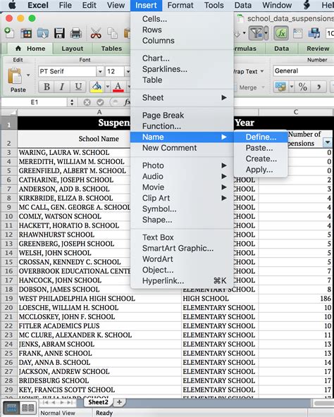 Image result for Using Named Ranges in Formulas