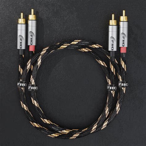 FiiO LR-RCA4 Dual RCA Analog Audio Cable