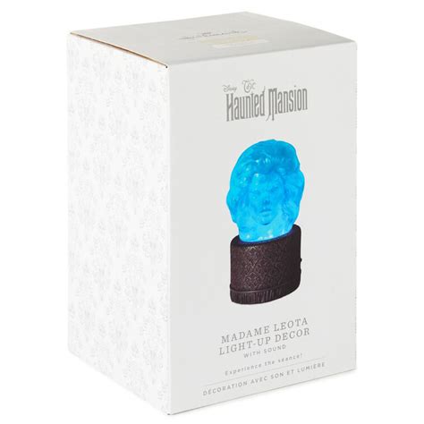 Disney The Haunted Mansion Madame Leota Shaped Water Globe With Light ...