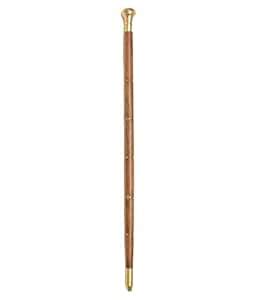 Lifestyle helpmate Wooden Walking Stick Sheesham Wood with Brass Handle ...