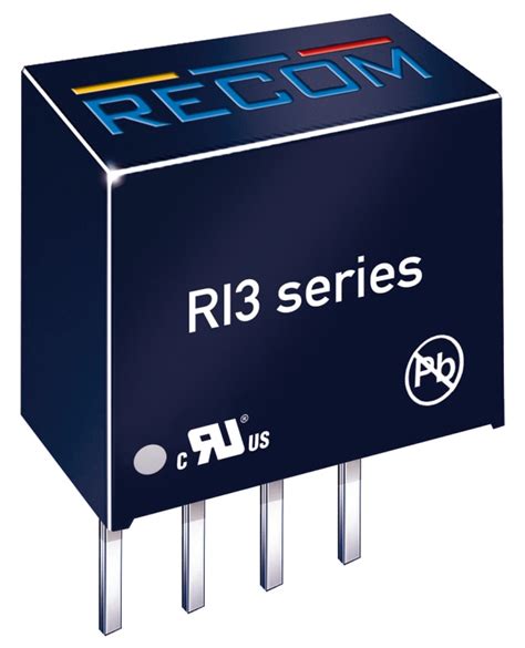 RI3-2415S Recom | Recom RI3 DC-DC Converter, 15V dc/ 200mA Output, 24 V ...