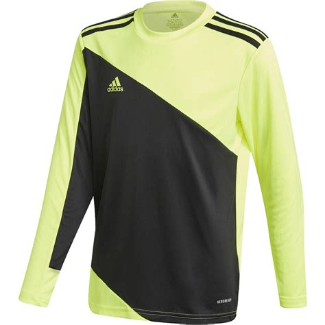 adidas Squadra 21 Youth Goalkeeper Jersey - Yellow & Black - Eurosport ...