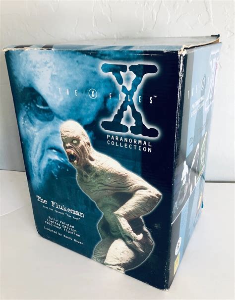 X-Files 1996 The Flukeman Cold Cast Figurine Sculpted Randy Bowen from ...
