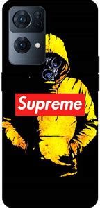 ADZIRE Back Cover for OPPO Reno7 Pro 5G, CPH2293, SUPREME, SIGN, LOGO ...