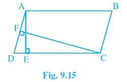 NCERT Solutions for Class 9 Maths Chapter 9 - Exercise 9.2 Areas of ...