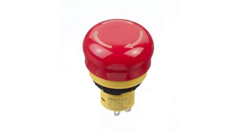 AB6E-3BV02PRM Idec | Idec X6 Series Latching Emergency Stop Push Button ...