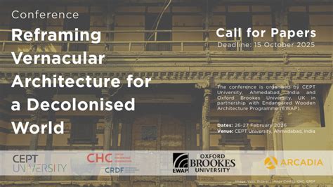 Reframing Vernacular Architecture For A Decolonised World | CEPT ...