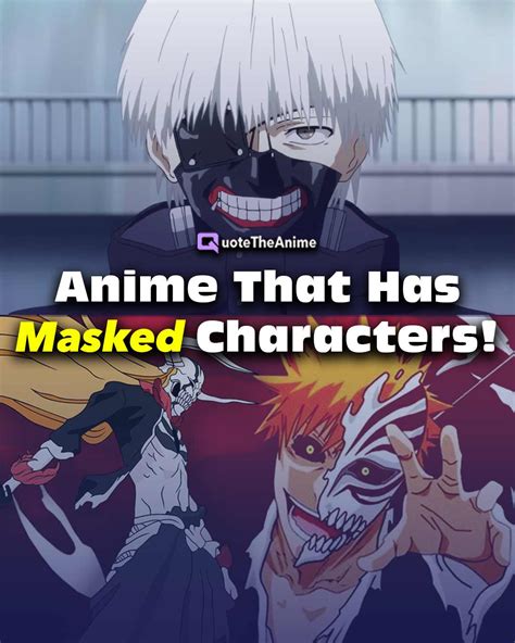 Famous Masked Anime Characters at Neil Hanneman blog