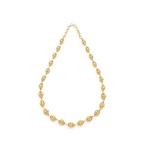 Buy Kushal's Fashion Jewellery Oxidised Gold Plated Ethnic 92.5 Pure ...