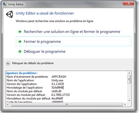 Unity Engine Game Crashes 的图像结果