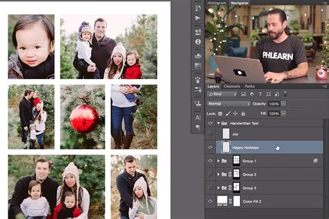 Image result for Christmas Card Tutorial Photoshop