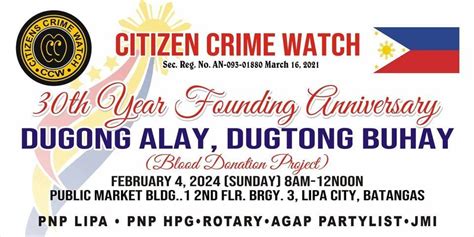 CCWai 30th FOUNDING ANNIVERSARY , Lipa City Public Market, Batangas, 4 ...