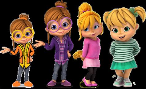 Alvin And The Chipmunks And The Chipettes Drawings