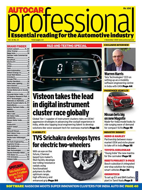 Magazine Listing & Magazine Archive | Autocar Professional