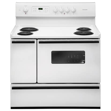Frigidaire FFEF4015LW 5.4 cu. ft. 40" Double-Oven Electric Range