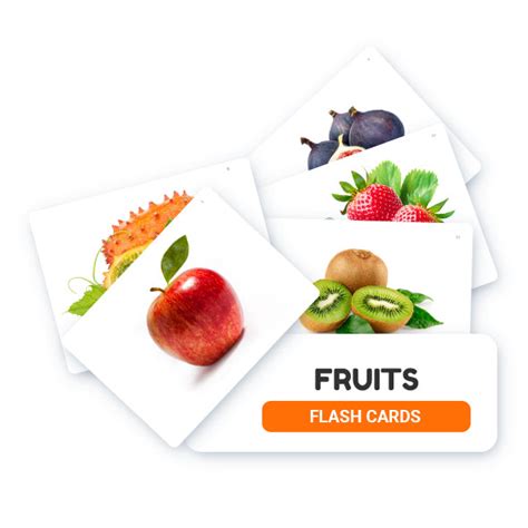 Fruits - Baby Flash Cards - Bloomy Brain Toys