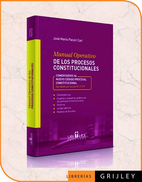 Manual operativo de los procesos constitucionales | Comentarios al ...