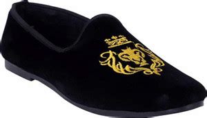 KADAM Summer Latest Casual Velvet Loafers/Formal Mojaris/Juttis/Nagra ...